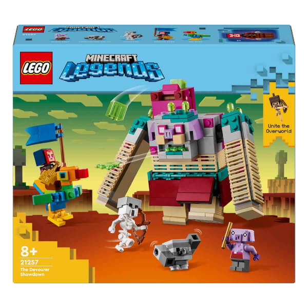 LEGO® Minecraft Legends® Yiyici Karşılaşması 21257 - 8 Yaş ve Üzeri Macera Oyunları Yedi Çocuk İçin Yaratıcı Oyuncak Yapım Seti (420 Parça)