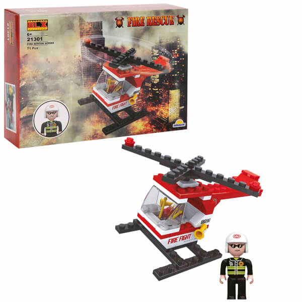 BLX Fire Rescue İtfaiye Helikopteri 21301