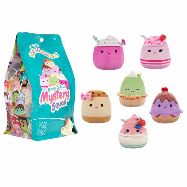 Squishmallows Mystery Squad Sürpriz Paket Peluş 13 cm Seri18