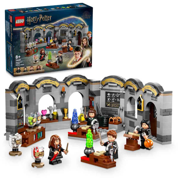 LEGO Harry Potter Hogwarts Şatosu: İksir Dersi 76431 - 8 Yaş ve Üzeri Çocuklar için Koleksiyonluk Yaratıcı Oyuncak Yapım Seti (397 Parça)