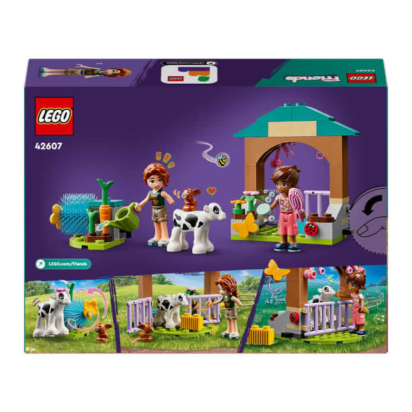 LEGO® Friends Autumn'un Dana Ahırı 42607 - 5 Yaş ve Üzeri Çocuklar için Çiftlik Hayvanları İçeren Yaratıcı Oyuncak Yapım Seti (79 Parça)