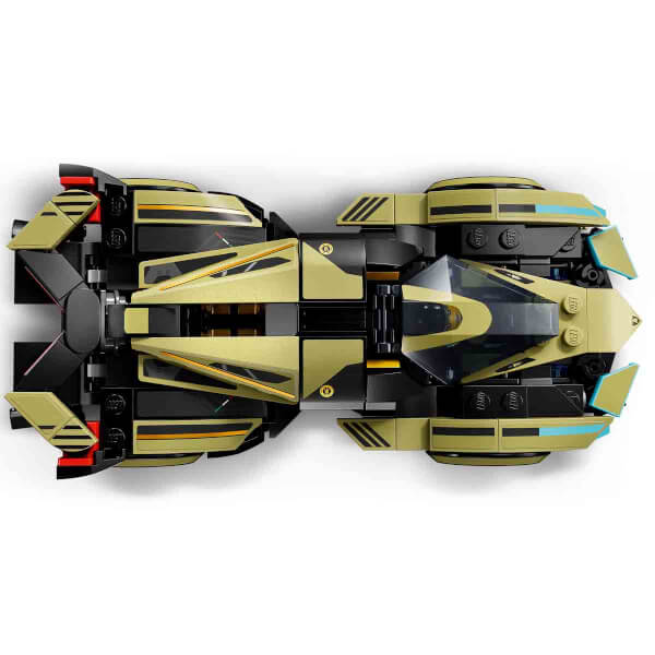 LEGO Speed Champions Lamborghini Lambo V12 Vision GT Süper Araba 76923 – 10 Yaş ve Üzeri Araç Tutkunları İçin Yaratıcı Oyuncak Yapım Seti (230 Parça)