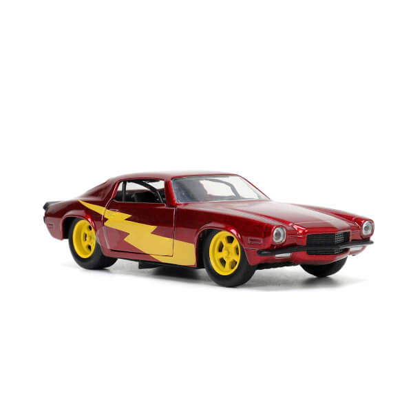 1:32 1973 Chevrolet Camaro Model Araba The Flash Figür