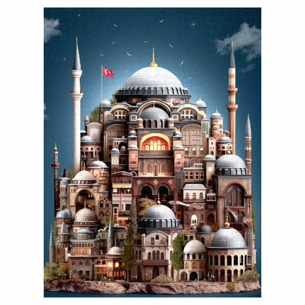 1000 Parça Puzzle: Ayasofya