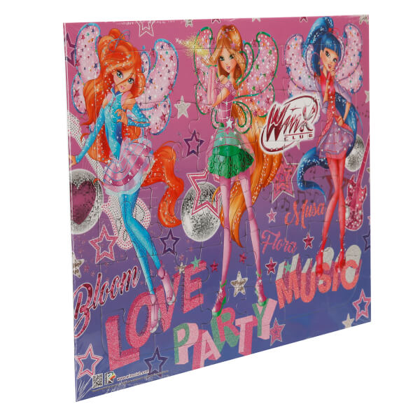 36 Parça Puzzle : Winx Parti Zamanı