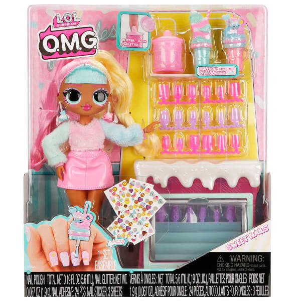 L.O.L. Surprise O.M.G. Sweet Nails Candylicious Sprinkles Shop Oyun Seti