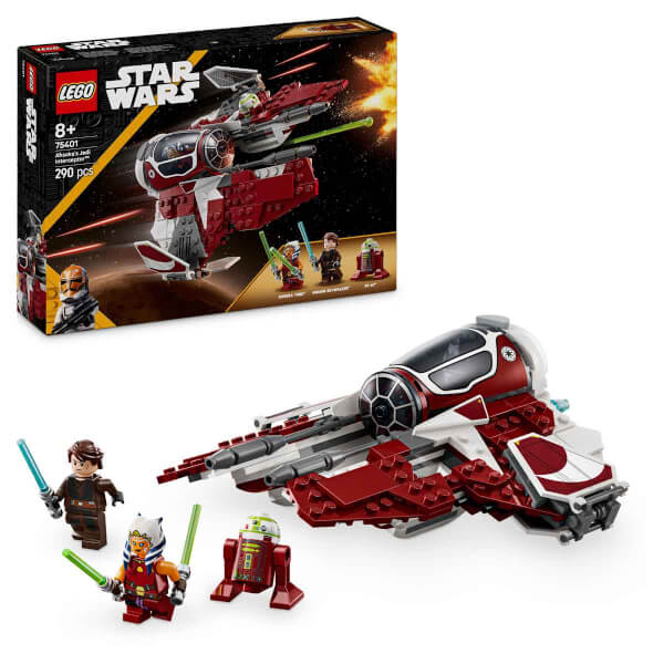 LEGO Star Wars: Klon Savaşları Ahsoka’nın Jedi Interceptor’ı 75401 - 8 Yaş ve Üzeri Çocuklar için Yaratıcı Oyuncak Yapım Seti (290 Parça)