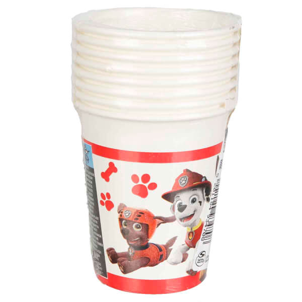 PAW Patrol Desenli Karton Bardak 8’li 200 ml