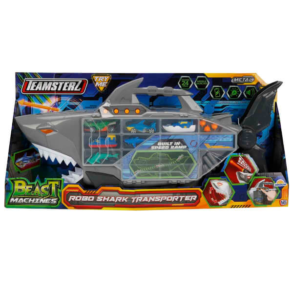 Teamsterz Beast Machines Robo Shark Çantalı Transporter 