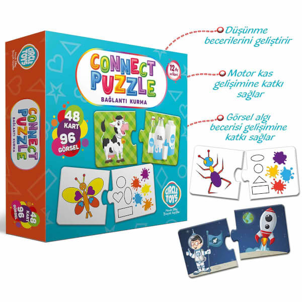 Circle Toys Connect Puzzle Bağlantı Kurma Oyunu