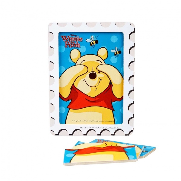 Woody Winnie The Pooh Ahşap Puzzle 3 Parça 