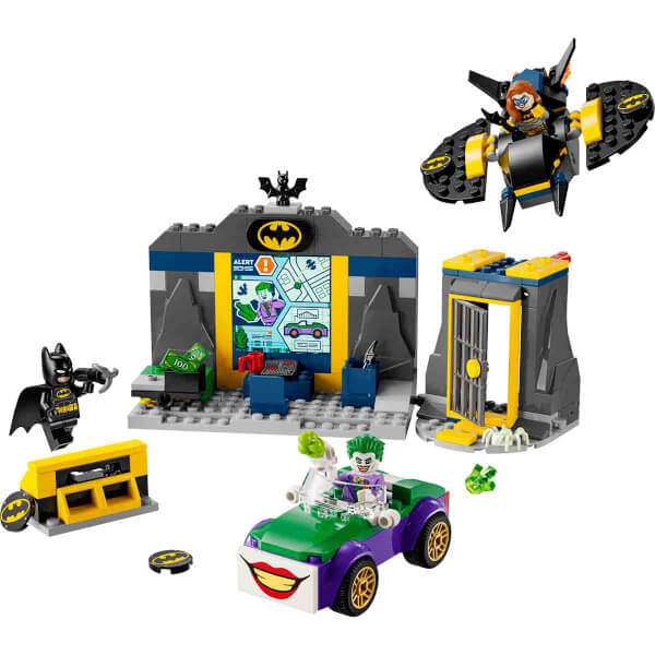 LEGO DC Batman: Batman, Batgirl ve Joker ile Batcave 76272 - 4 Yaş ve Üzeri Süper Kahraman Seven Çocuklar için Yaratıcı Oyuncak Yapım Seti (184 Parça)