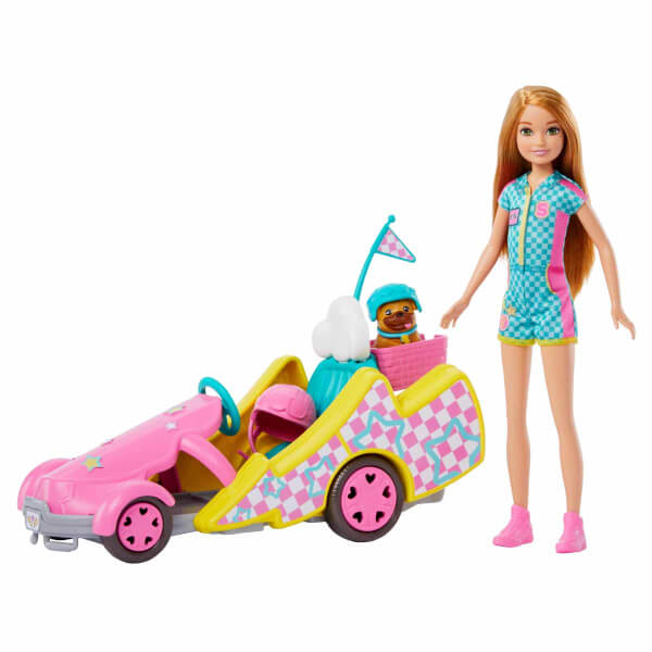 Barbie Stacie ve Go Kart Arabası HRM08