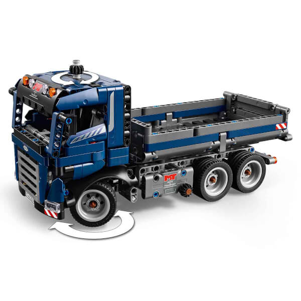LEGO Technic Damperli Kamyon 42203 - 9 Yaş ve Üzeri İnşaat Seven Çocuklar için Yaratıcı Oyuncak Yapım Seti (462 Parça)
