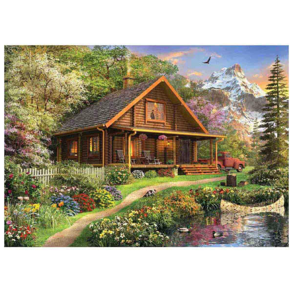 1500 Parça Puzzle: Bungalov