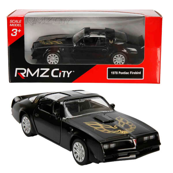 1:32 RMZ City Amerikan Serisi Die Cast ��ek Bırak Model Araba  - Siyah 1978 Pontiac Firebird