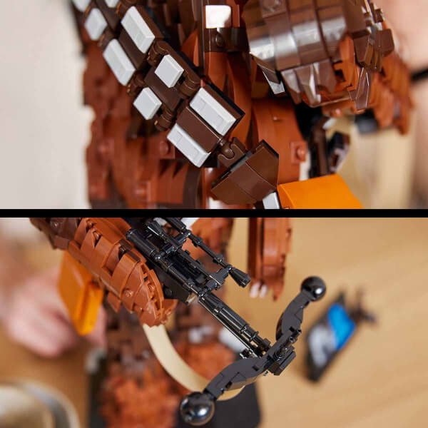 LEGO Star Wars Chewbacca 75371 - Yetişkinler için İnşa Edilebilen Koleksiyonluk Figür Yapım Seti (2319 Parça)