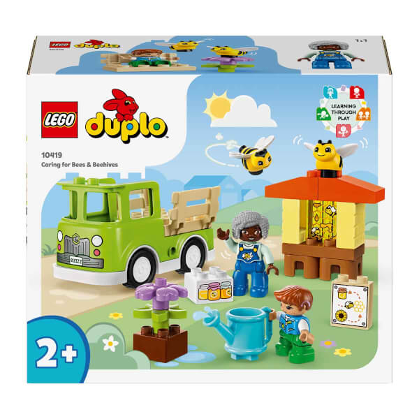 LEGO® DUPLO® Kasabası Arıların ve Arı Kovanlarının Bakımı 10419 - 2 Yaş ve Üzeri Çocuklar için Eğitici Oyuncak Yapım Seti (22 Parça)