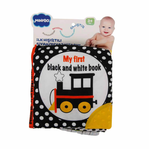 Minibo İlk Hışırtılı Siyah-Beyaz Kitabım