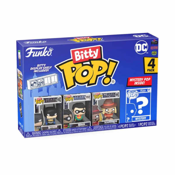 Funko Bitty Pop: Batman 4'lü Sürpriz Figür Seti