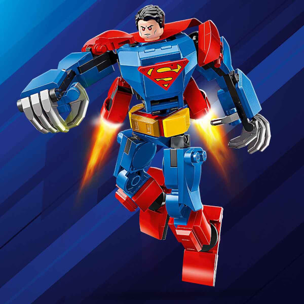 LEGO DC Superman Robotu, Lex Luthor’a Karşı 76302 - 6 Yaş ve Üzeri Süper Kahraman Sevenler için Yaratıcı Oyuncak Yapım Seti (120 Parça)