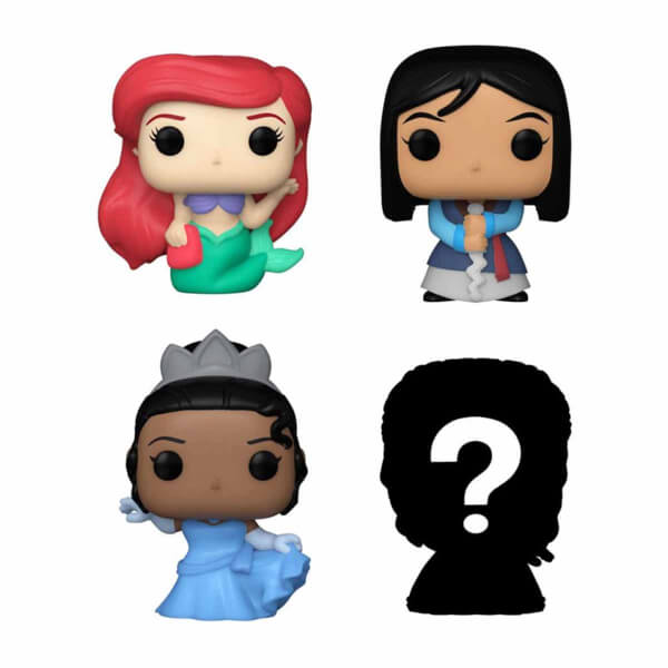 Funko Bitty Pop: Disney Princess Ariel 4 lü Sürpriz Figür Seti