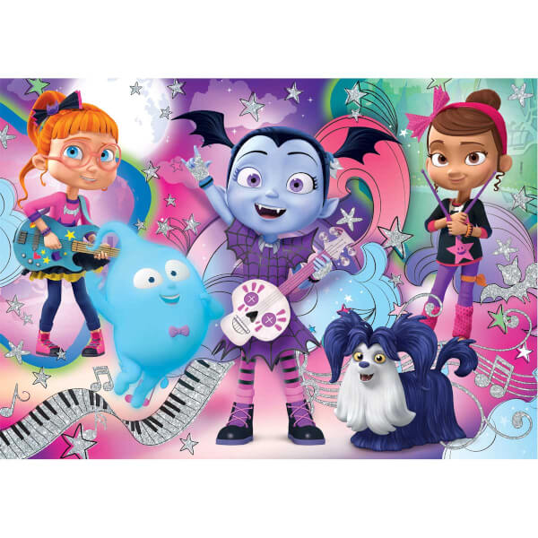 104 Parça Puzzle : Glitter Vampirina