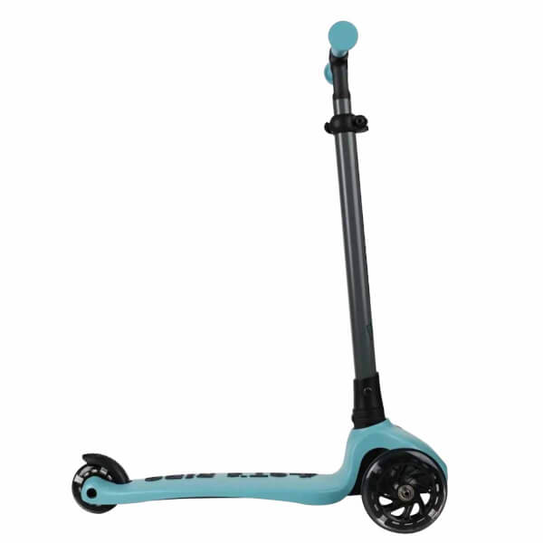 3 Tekerlekli Katlanabilir Işıklı Turkuaz Scooter 