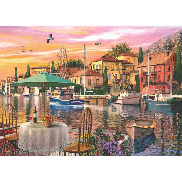 3000 Parça Puzzle : Limanda Günbatımı 
