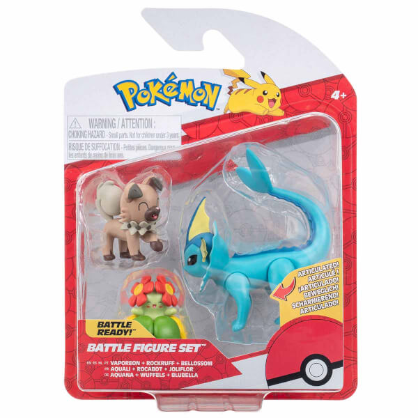 Pokemon Battle Figür 3'lü Set S15