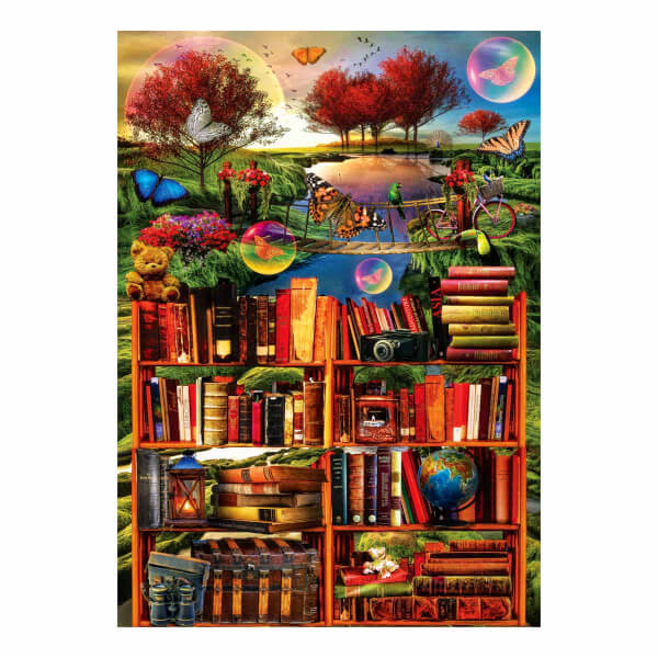 1500 Parça Puzzle: Kitap Dünyası