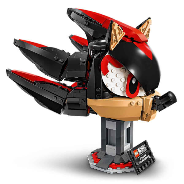 LEGO Sonic the Hedgehog Shadow the Hedgehog 77000 – Yetişkin Oyun Severler İçin Koleksiyonluk Sergilenebilir Model Yapım Seti (720 Parça)