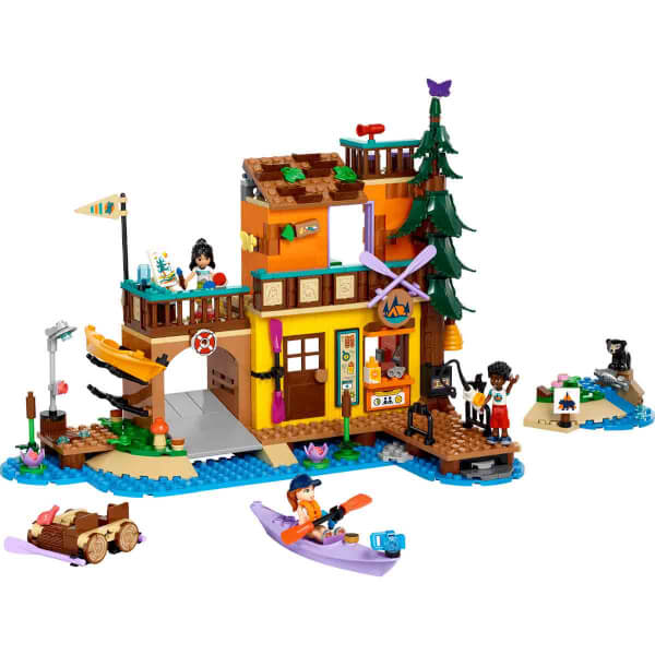 LEGO Friends Macera Kampı Su Sporları 42626 - 7 Yaş ve Üzeri Çocuklar için Ayı Figürü İçeren Yaratıcı Oyuncak Yapım Seti (628 Parça)