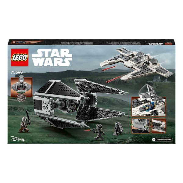 LEGO Star Wars Mandalorian Fang Fighter TIE Interceptor'a Karşı 75348