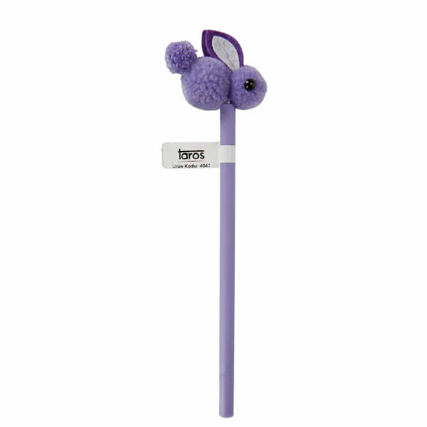 Unick Color Peluş Tavşan Başlı Jel Kalem 4042
