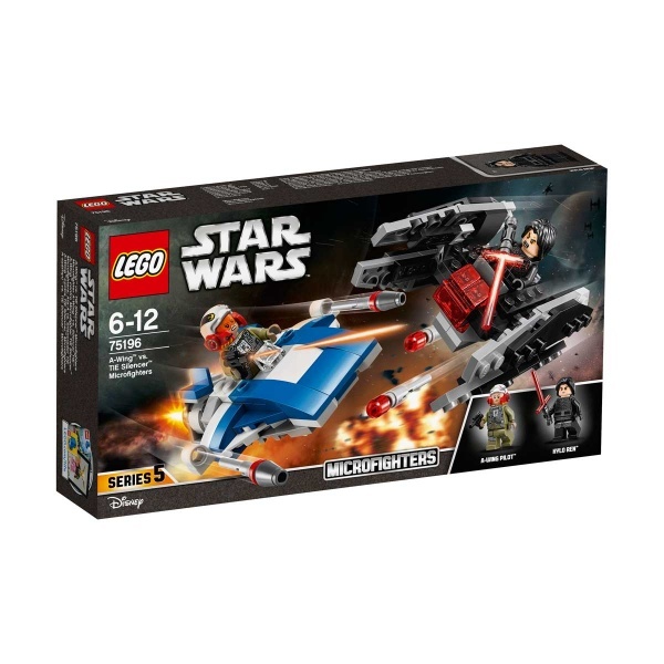 LEGO Star Wars A-Wing'e Karşı Tie Silencer Mikro Savaşçılar 75196