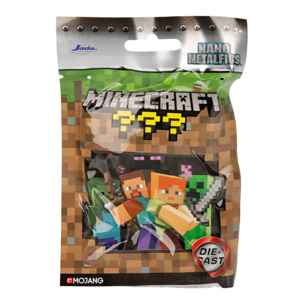 Minecraft Nano Metalfigs Die Cast Figür Sürpriz Paket