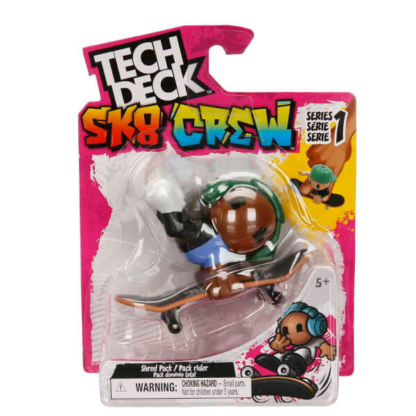 Tech Deck SK8 Crew Figürlü Parmak Kaykayı S1