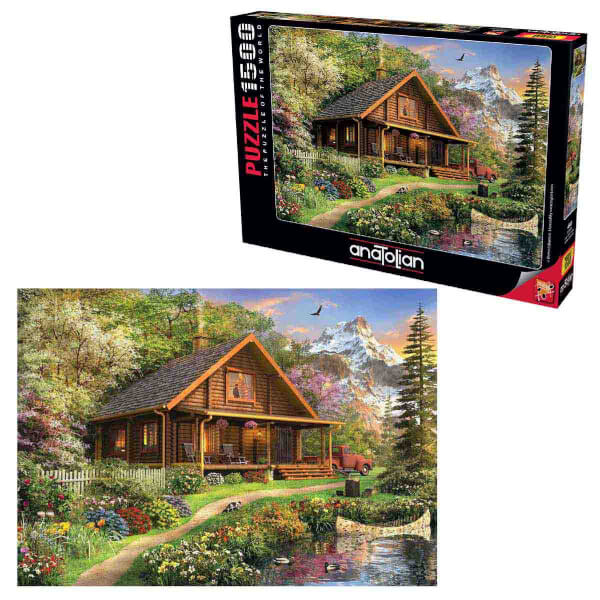 1500 Parça Puzzle: Bungalov