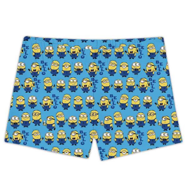 Slipstop Minions Gru Trunk Erkek Çocuk Şort Mayo