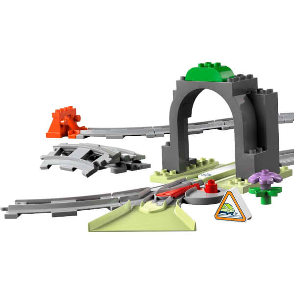 LEGO DUPLO Kasabası Tren Tüneli ve Rayları Ek Macera Seti 10425 - 2 Yaş ve Üzeri Çocuklar İçin Eğitici Oyuncak Yapım Seti (20 Parça)