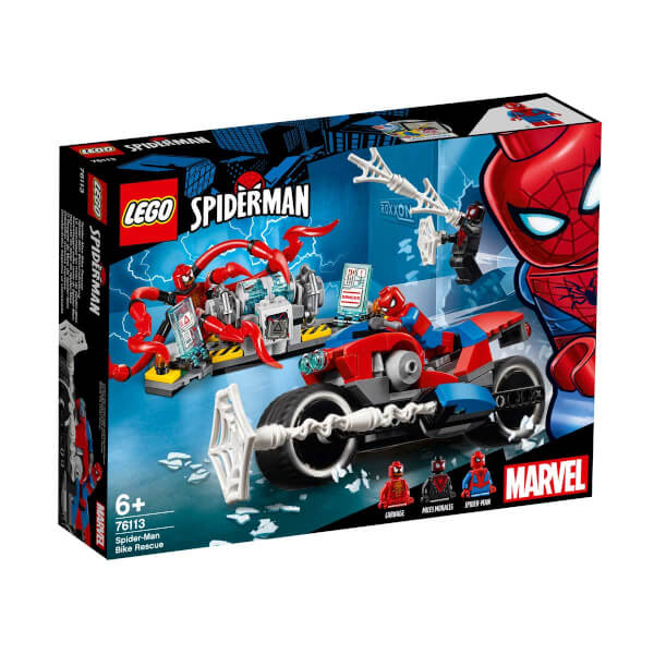LEGO Marvel Spiderman Motosikletli Kurtarma 76113