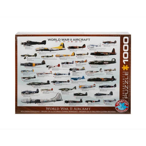 1000 Parça Puzzle : World War II Aircrafts