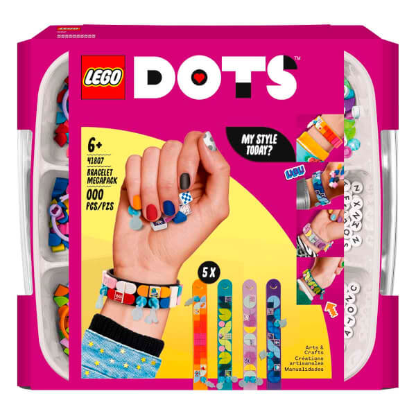 LEGO DOTS Bileklik Tasarımcısı Mega Paket 41807