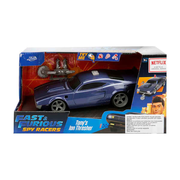 1:24 Fast Furious Spy Racers Tony’s Ion Thresher Sesli ve Işıklı Araba