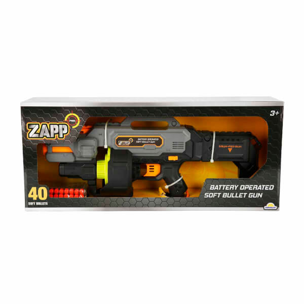 Zapp Toys 40 Mermili Sünger Dart Atan Silah 57 cm