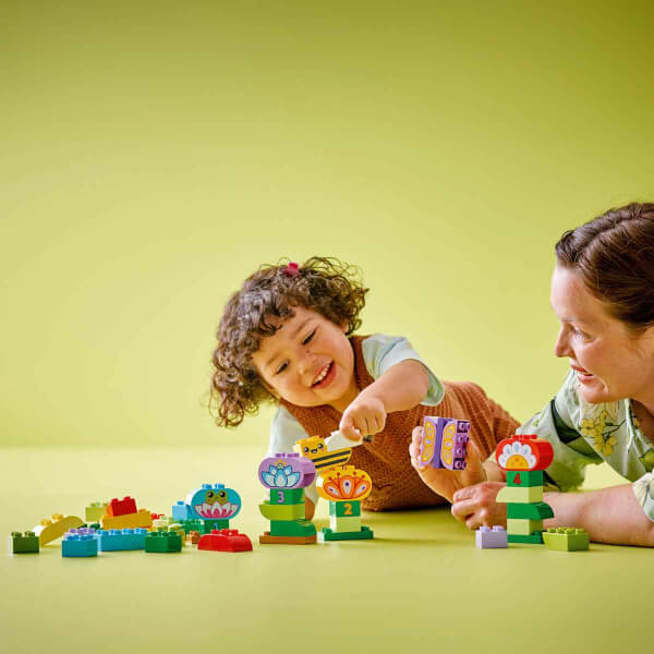 LEGO DUPLO Kasabası Yaratıcı Bahçe ve Çiçekler 10444 - 2 Yaş ve Üzeri Küçük Çocuklar için Eğitici Oyuncak Yapım Seti (45 Parça)