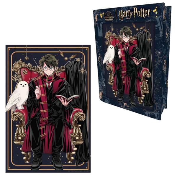 Prime 3D 300 Parça 3D Puzzle Metal Kutu: Harry Potter