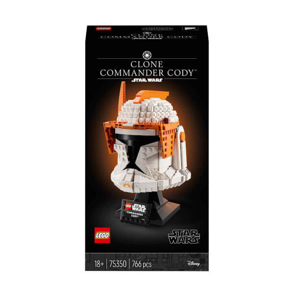  LEGO Star Wars Klon Komutanı Cody Kaskı 75350 - Yetişkinler için Koleksiyonluk Sergileme Modeli Yapım Seti (776 Parça)