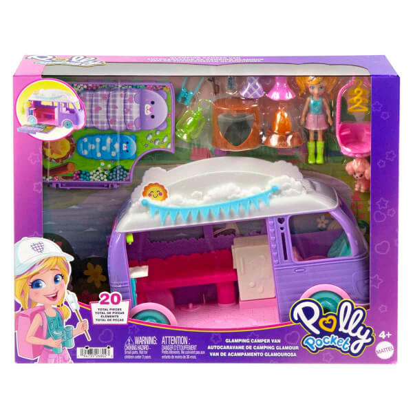 Polly Pocket Eğlenceli Karavan Oyun Seti JCC32